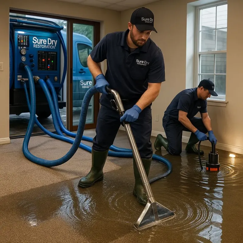 Water Extraction and Removal process in Ladue, MO
